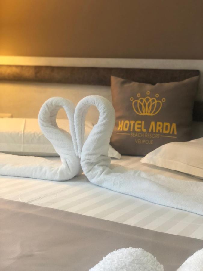 Hotel Arda Velipojë Esterno foto